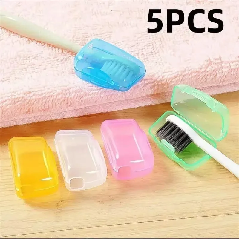 Home Goods Bathroom Storage - 5pcs Case Travel Portable Toothbrush Head