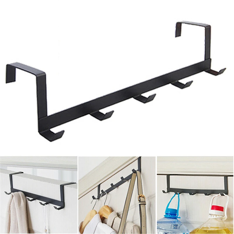 Hooks Over The Door 5 Hooks Ho - Home Goods Bathroom Storage บทวิจารณ์และราคา