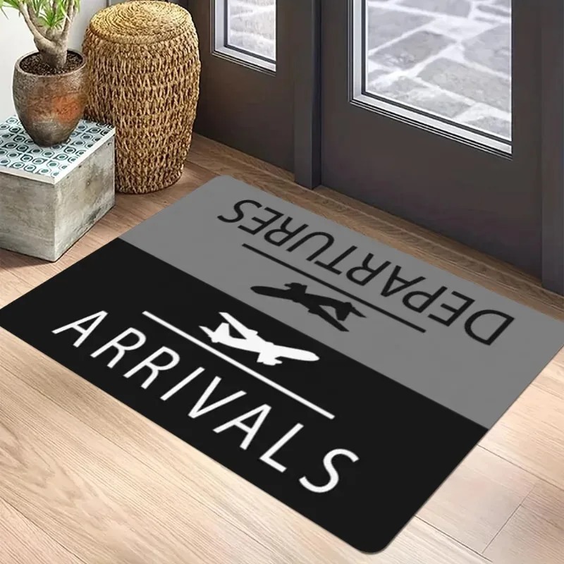 Aviation Theme Carpet Mat - Ai - Home Bathroom Door Signs บทวิจารณ์และราคา