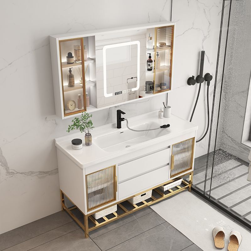 Bathroom Vanity Cabinets With  - Home Bathroom Cabinets บทวิจารณ์และราคา