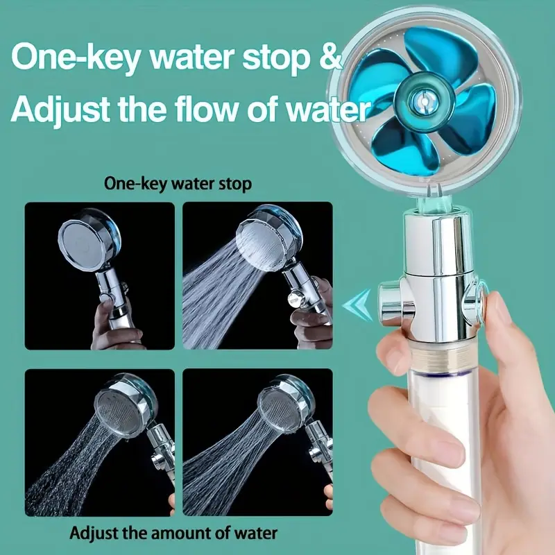 360° Handheld Rotating Turbine - Home Bathroom Fan บทวิจารณ์และราคา