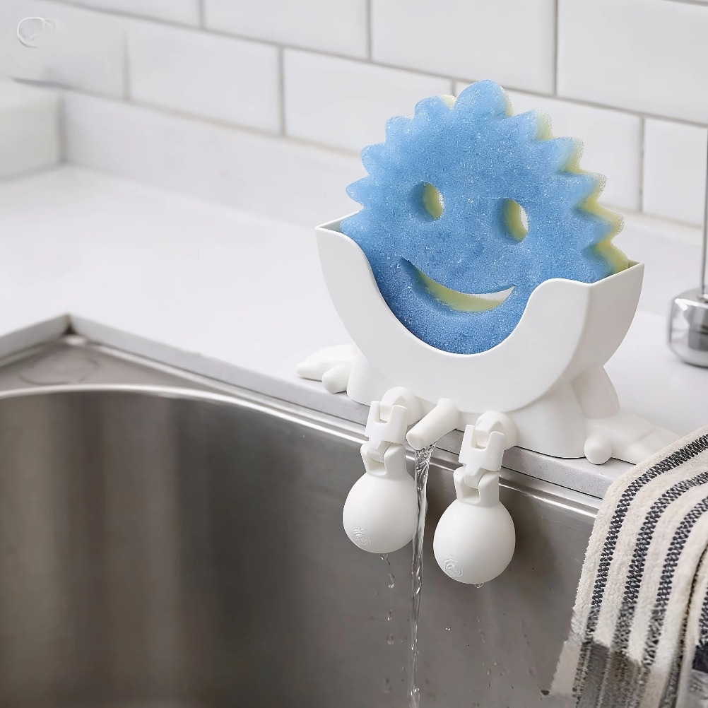 Drainable Soap & Sponge Holder - Home Goods Bathroom Storage บทวิจารณ์และราคา