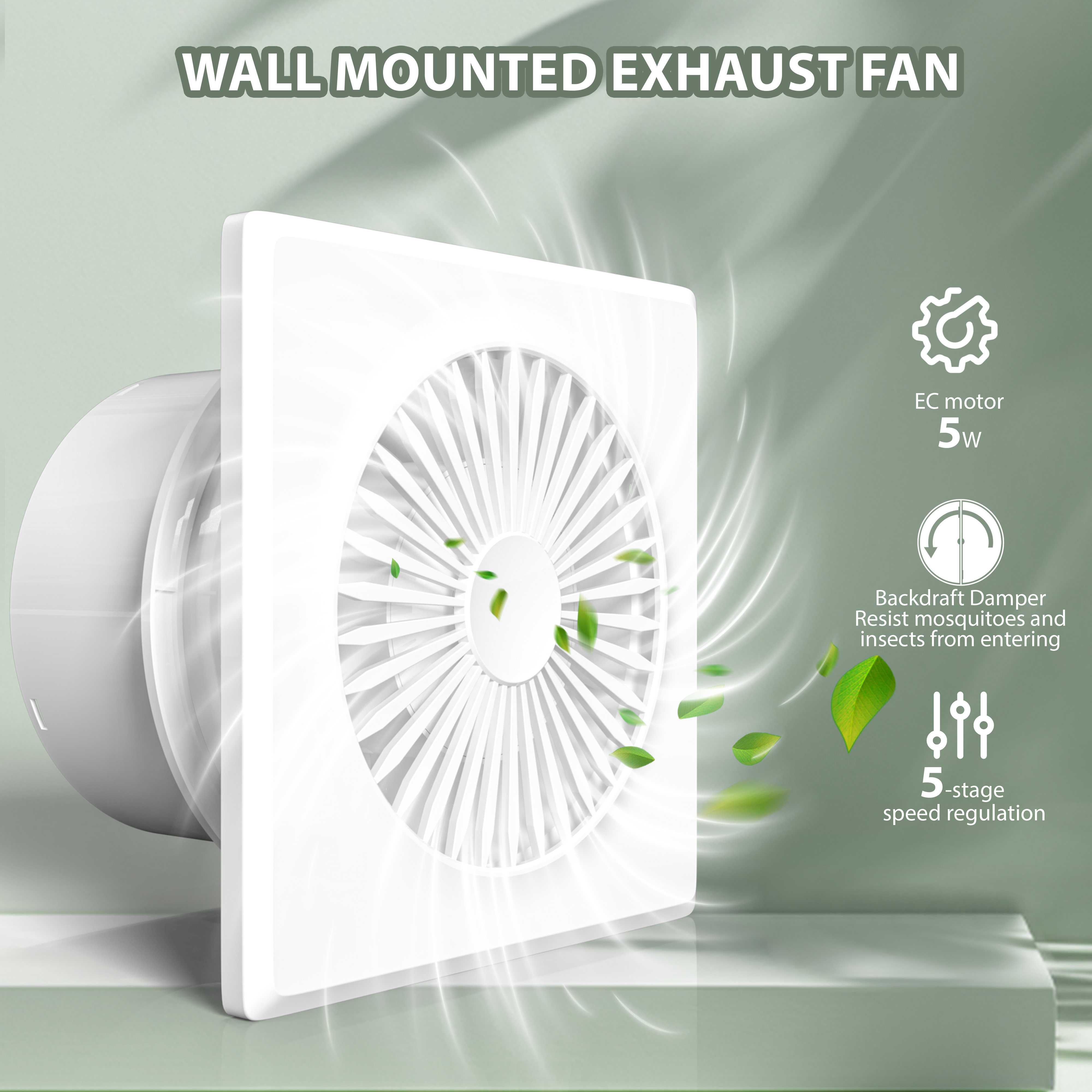 KCvents Reversible Ventilator  - Home Bathroom Fan บทวิจารณ์และราคา