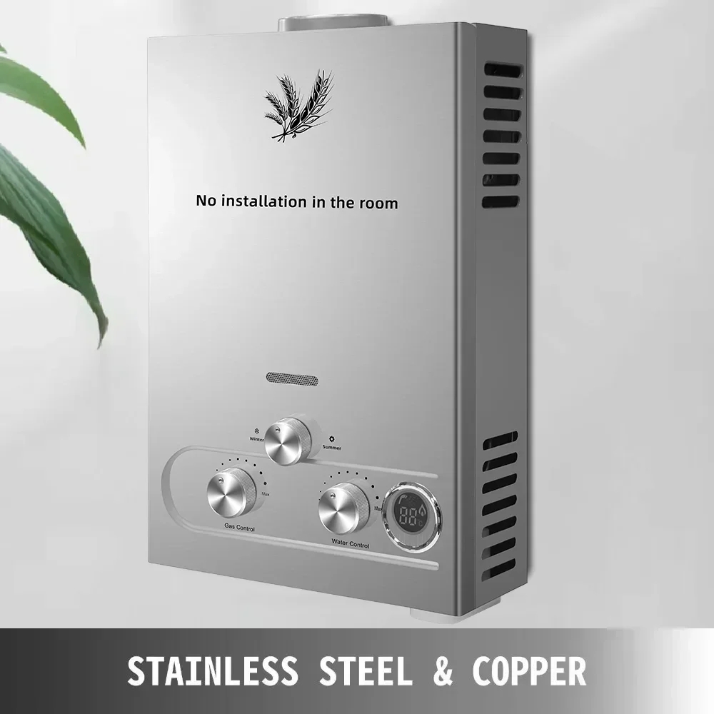 SIHAO 12L 16L 18L GPM LPG Gas  - Home Bathroom Water Heater บทวิจารณ์และราคา