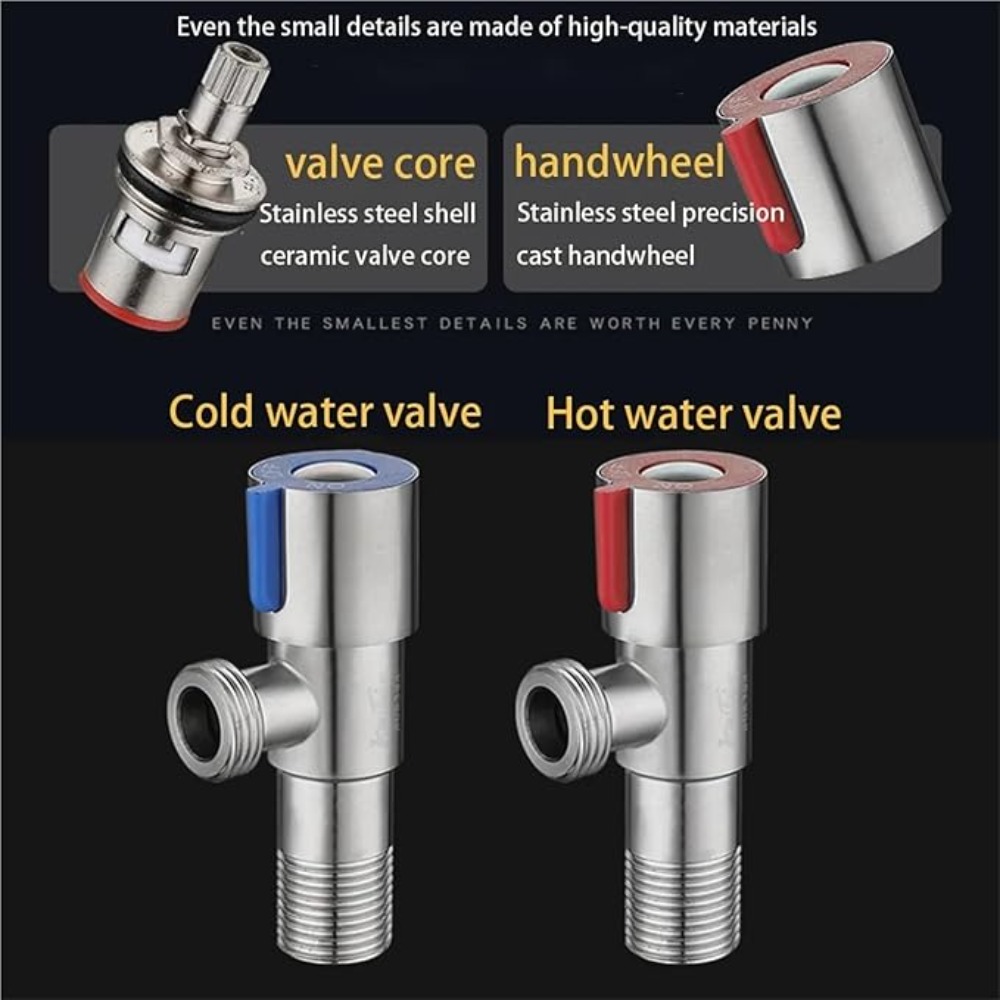 Stainless Steel Hot Cold Inlet - Home Bathroom Water Heater บทวิจารณ์และราคา