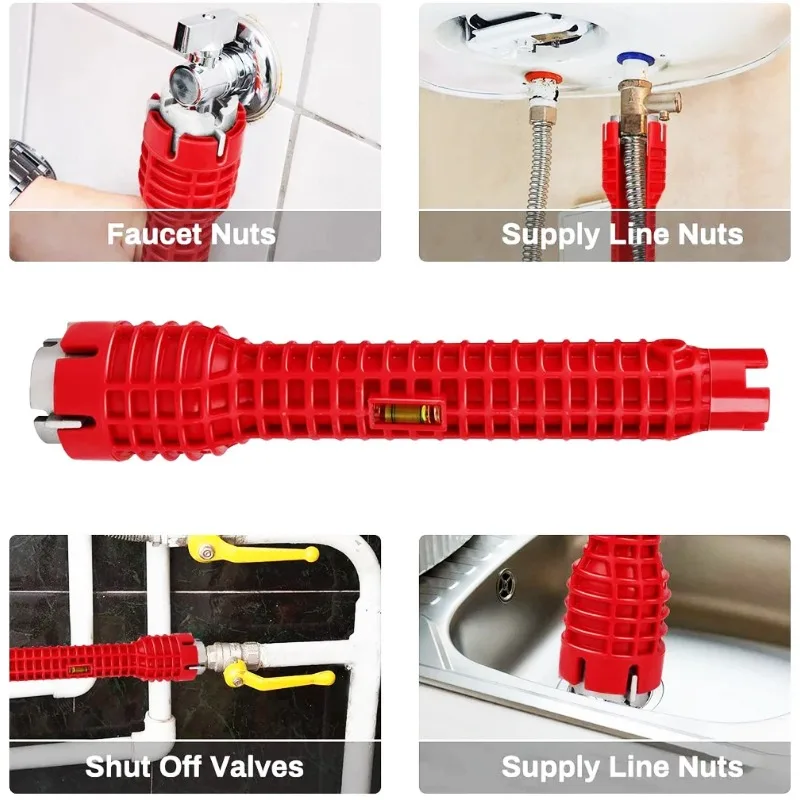 Universal Plumbing Tool Double - Home Bathroom Water Heater บทวิจารณ์และราคา