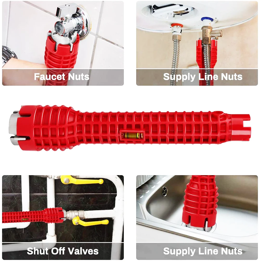 Sink Faucet Wrench Plumbing Re - Home Bathroom Water Heater บทวิจารณ์และราคา