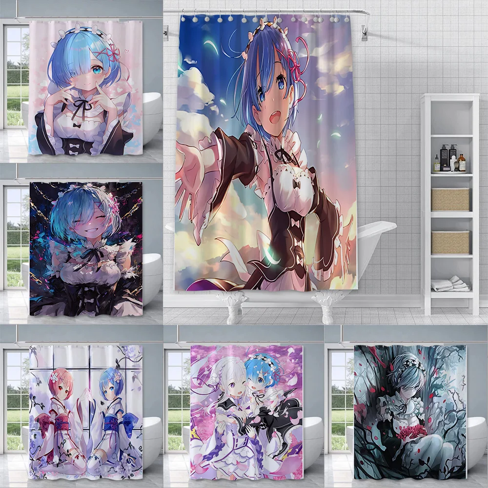 Shower Curtain Waterproof Poly - Home Bathroom Reno บทวิจารณ์และราคา