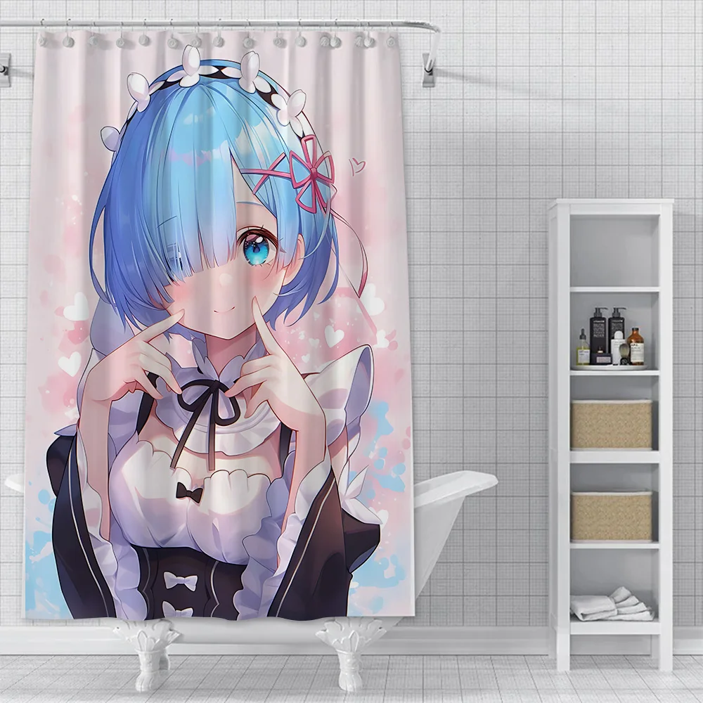 Shower Curtain Waterproof Poly - Home Bathroom Reno บทวิจารณ์และราคา