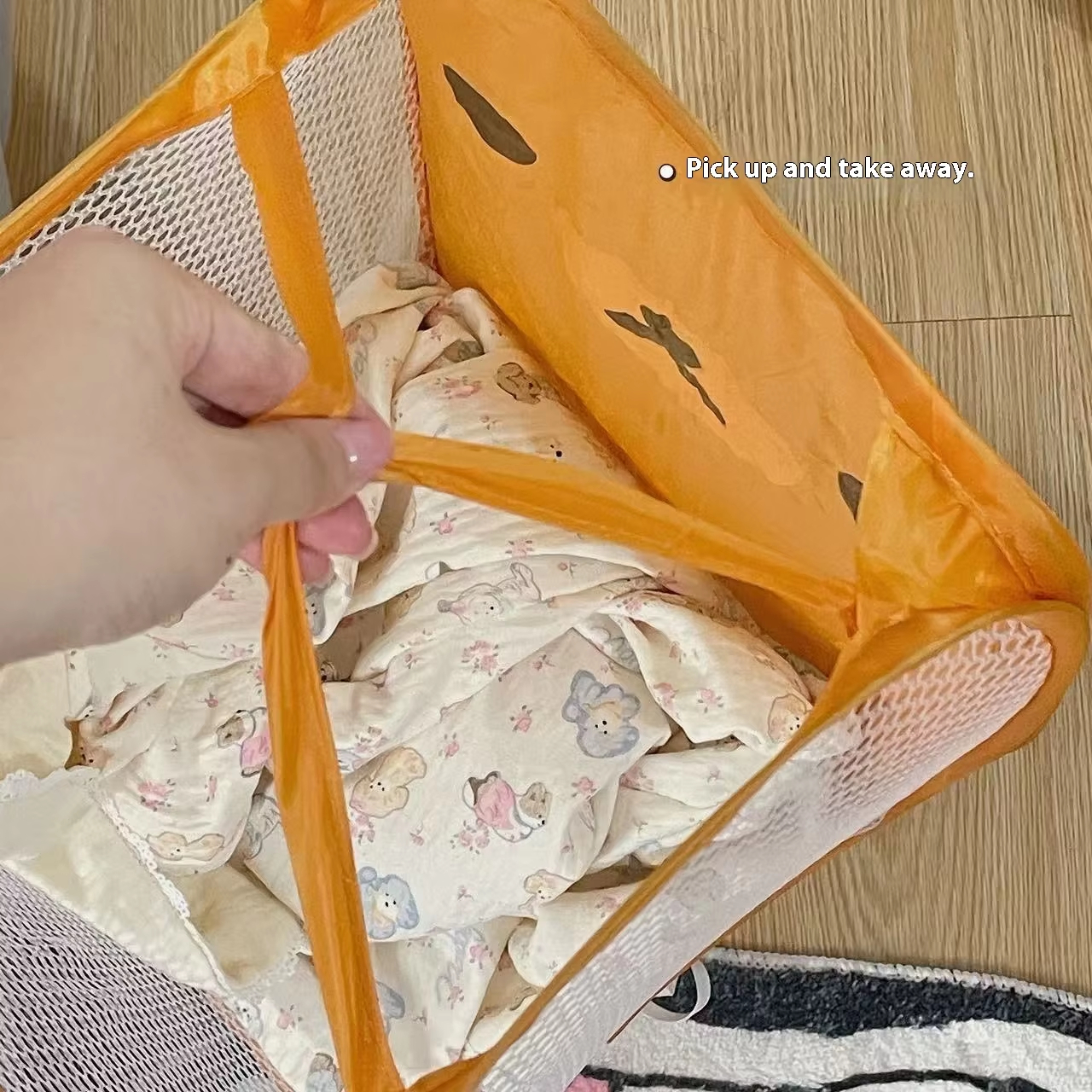 Hot Rilakkuma Mesh Folding Lar - Home Bathroom Model บทวิจารณ์และราคา