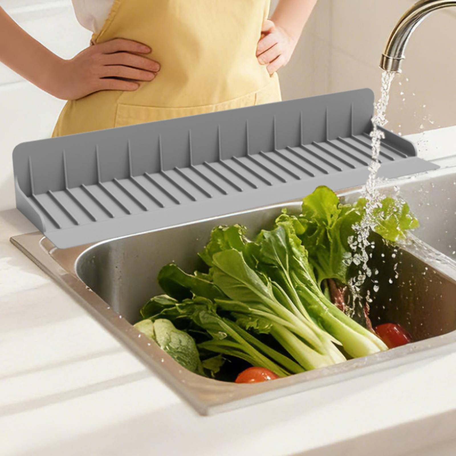 Silicone Sink Splash Guard Wat - Home Bathroom Cabinets บทวิจารณ์และราคา