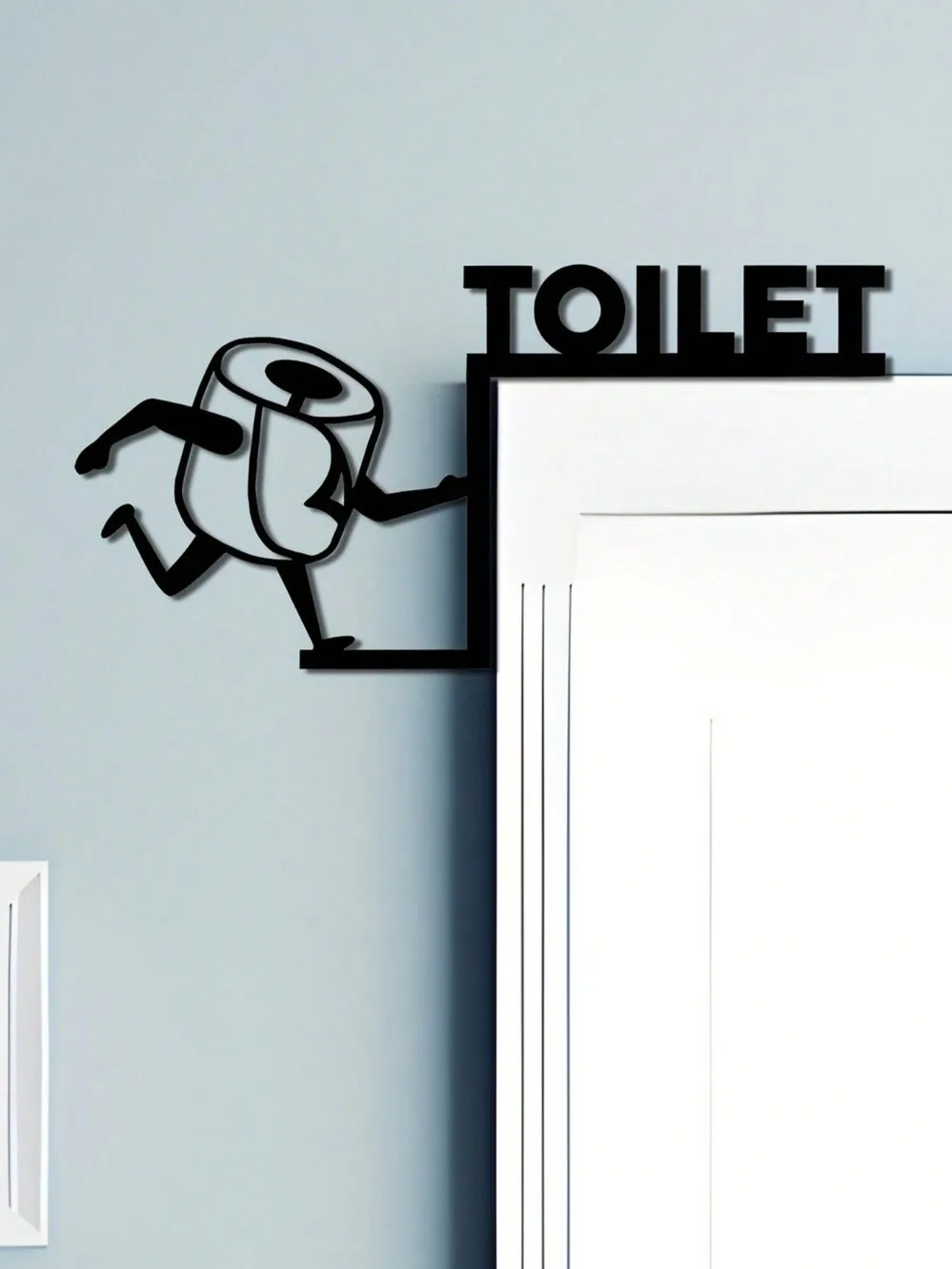 Humorous Toilet Paper Out Meta - Home Bathroom Door Signs บทวิจารณ์และราคา