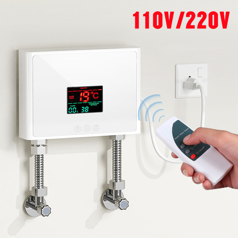 110V/220V Instant Water Heater - Home Bathroom Water Heater บทวิจารณ์และราคา