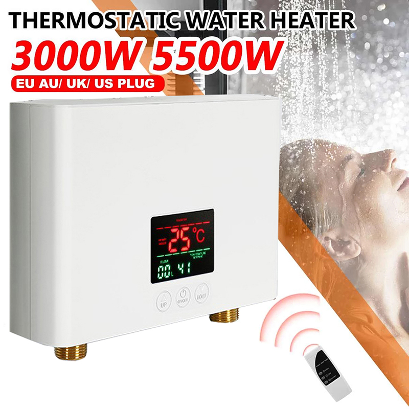 110V/220V Instant Water Heater - Home Bathroom Water Heater บทวิจารณ์และราคา