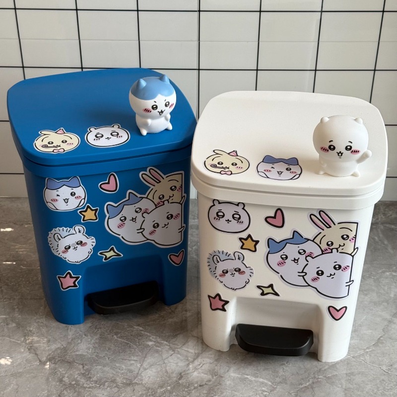 Kawaii Chiikawa Trash Can Foot - Home Goods Bathroom Accessories บทวิจารณ์และราคา