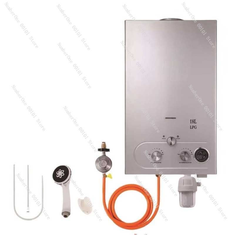 Instant Heating Gas Water Heat - Home Bathroom Water Heater บทวิจารณ์และราคา