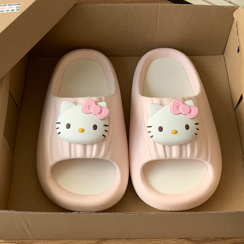 Kawaii Sanrio Hello Kitty Cart - Home Bathroom Model บทวิจารณ์และราคา