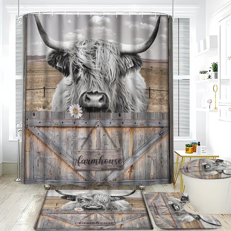 1/3/4Pcs Creative Scottish Hig - Home Bathroom With Two Toilets บทวิจารณ์และราคา