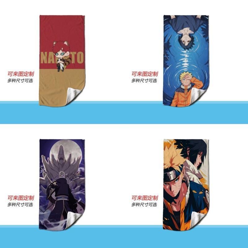 Naruto Anime Towel Microfiber  - Home Bathroom Trends บทวิจารณ์และราคา