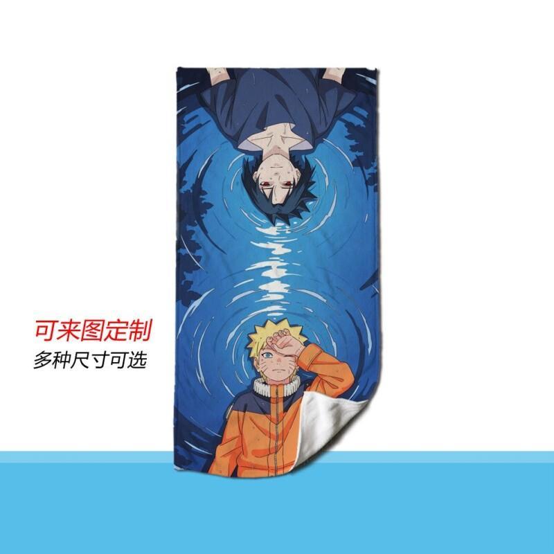 Naruto Anime Towel Microfiber  - Home Bathroom Trends บทวิจารณ์และราคา