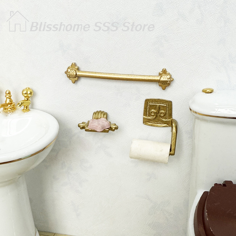 【S】1/12 Dollhouse Simulation P - Home Bathroom Model บทวิจารณ์และราคา