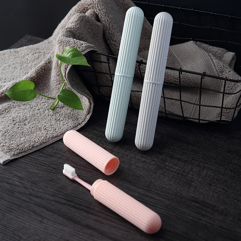 Travel Portable Toothbrush Box - Home Goods Bathroom Storage บทวิจารณ์และราคา