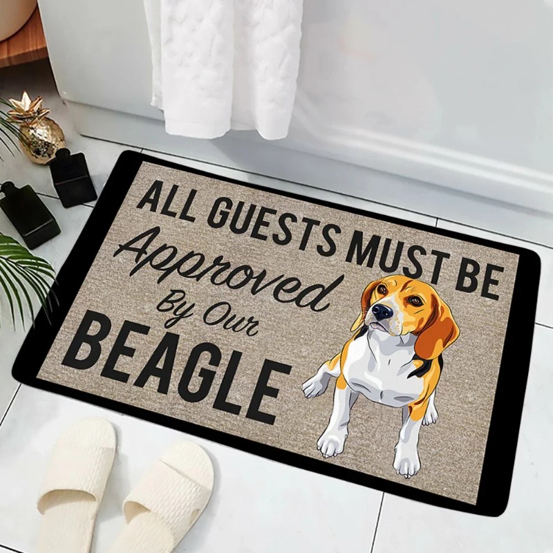 Dog Funny Door Mat Small Carpe - Home Bathroom Reno บทวิจารณ์และราคา