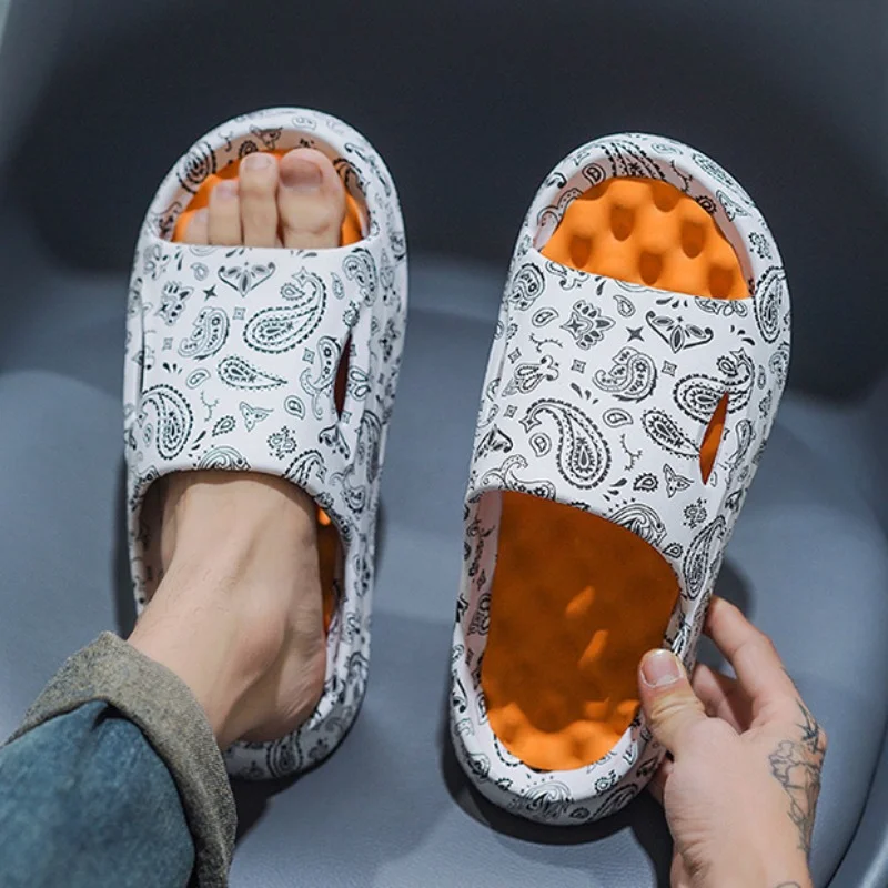 Summer Men Massage Beach Shoes - Home Bathroom Trends บทวิจารณ์และราคา
