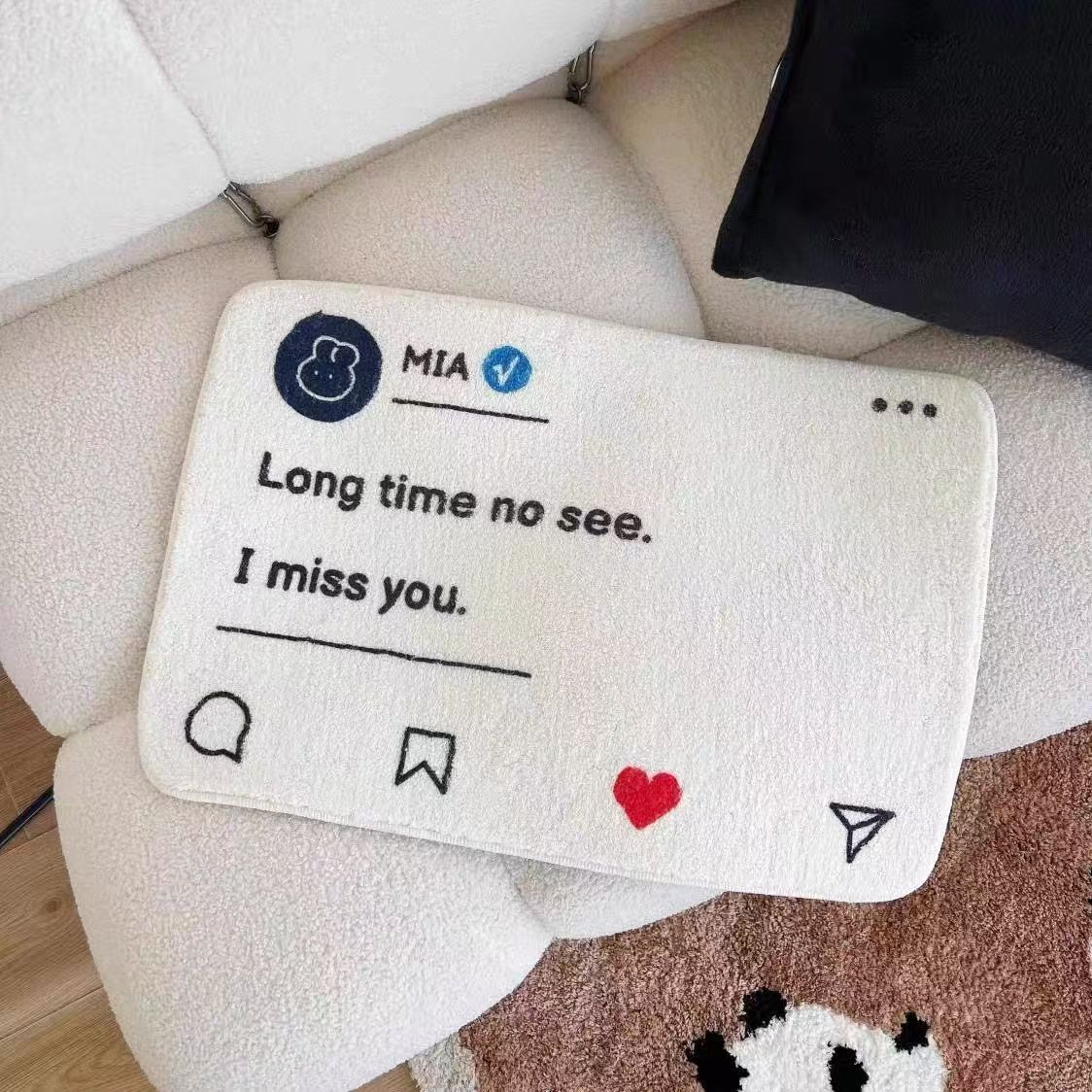 Simulate INS Post Rug Trend Pe - Home Bathroom Trends บทวิจารณ์และราคา