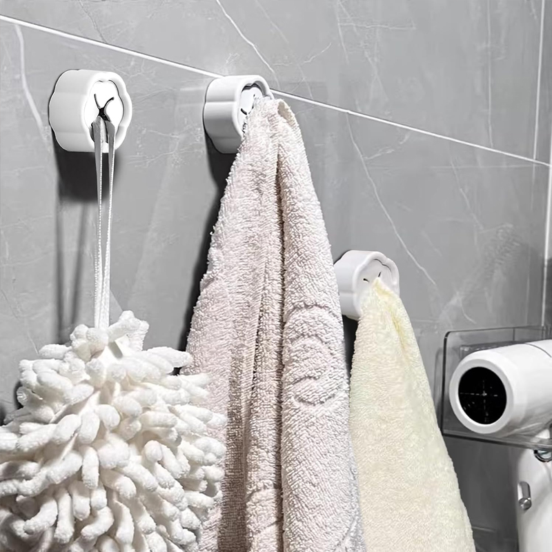 6PCS Self Adhesive Towel Holde - Home Goods Bathroom Storage บทวิจารณ์และราคา