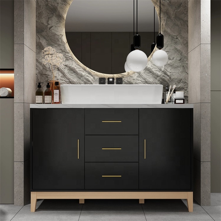 Modern Customized Melamine Boa - Home Bathroom Cabinets บทวิจารณ์และราคา