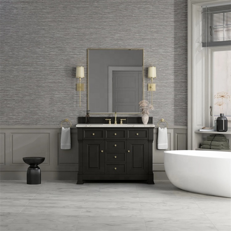 Modern Customized Melamine Boa - Home Bathroom Cabinets บทวิจารณ์และราคา