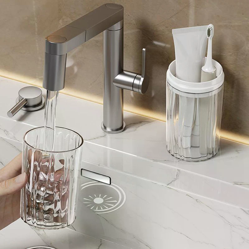Travel Portable Toothbrush Cup - Home Goods Bathroom Storage บทวิจารณ์และราคา