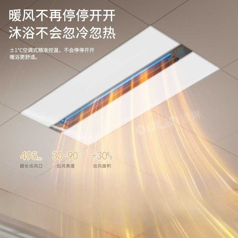 Smart 3-in-1 Bathroom Ceiling  - Home Bathroom Fan บทวิจารณ์และราคา